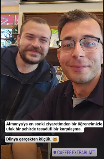Alfa Almanca öğrencileriyle